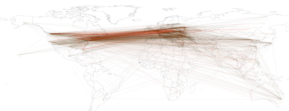 Create Event Geographic Networks